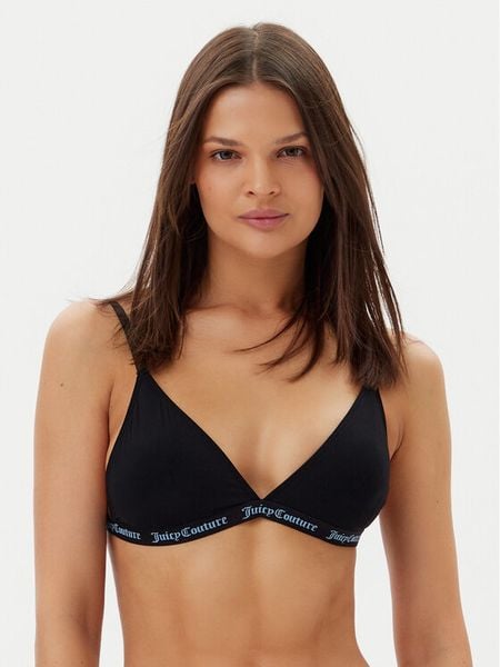 Juicy Couture Biustonosz bezfiszbinowy JCTTH125958 Czarny. Czarne biustonosze Juicy Couture, bez wzorów, z syntetyku. Za 59.99 zł.