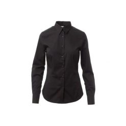 Koszula damska Payper Wear Florentia. Czarne koszule damskie PAYPER WEAR, bez wzorów, z bawełny, eleganckie, bez kołnierzyka, bez ramiączek. Za 246.00 zł.