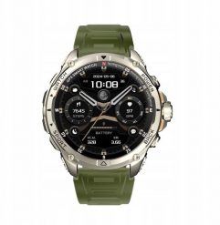 Smartwatch Kumi ZEGAREK SMARTWATCH MĘSKI Z ROZMOWAMI Kompas bateria 470mAh 170 Trybów GPS. Zegarki męskie Kumi, bez wzorów. Za 1,047.20 zł.