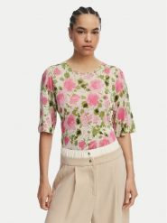 Liu Jo Sweter WA6422 MA71N Różowy Regular Fit. Czerwone swetry nierozpinane damskie Liu Jo, m, bez wzorów, z wiskozy, bez kołnierzyka, bez ramiączek. Za 649.99 zł.