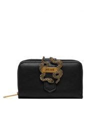 Just Cavalli Portfel 81RA5PA4 ZSA89 Czarny. Czarne portfele damskie Just Cavalli, ze skóry. Za 389.99 zł.