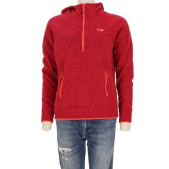 The North Face bluza polarowa damska różowa. Czerwone bluzy damskie The North Face, l, bez wzorów, z polaru, sportowe, bez ramiączek, bez kaptura. Za 136.28 zł.