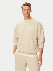Adidas Bluza Seasonal Essentials Collegiate French Terry Crew KF4253 Beżowy Regular Fit. Brązowe bluzy męskie Adidas, m, bez wzorów, z syntetyku, bez ramiączek, bez kaptura. Za 259.99 zł.