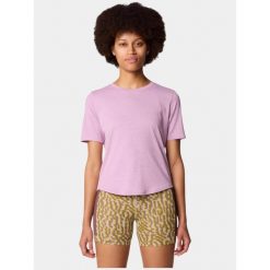 Koszulka sportowa damska Mountain Hardwear Sunblocker. Fioletowe koszulki sportowe damskie MOUNTAIN HARDWEAR, l, bez wzorów, bez ramiączek, trekkingowe. Za 249.00 zł.