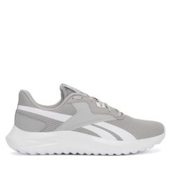 Buty do biegania Reebok. Szare obuwie sportowe damskie Reebok, bez wzorów, bez zapięcia, do biegania. Za 199.99 zł.