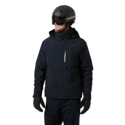 Kurtka narciarska Helly Hansen Crewser. Niebieskie kurtki sportowe męskie Helly Hansen, na zimę, m, bez wzorów, bez kaptura, narciarskie. Za 1,084.00 zł.