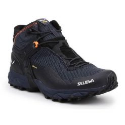 Buty trekkingowe męskie Salewa MS Ultra Flex 2 Mid Gtx. Szare buty zimowe męskie Salewa, bez wzorów, z materiału, za kostkę, bez obcasa, bez zapięcia. Za 841.00 zł.