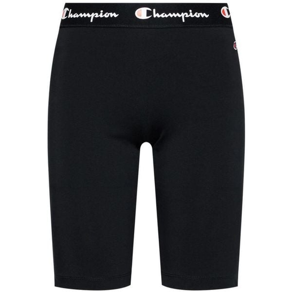 Damskie szorty Champion Slim Fit czarne XS. Czarne szorty damskie Champion, bez wzorów. Za 179.99 zł.