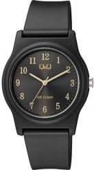 Zegarek męski QQ G22A-005V czarny. Czarne zegarki męskie Q&Q, bez wzorów. Za 109.00 zł.