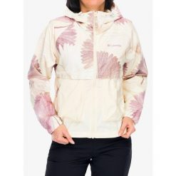 Kurtka wiatrówka damska Columbia Spire Valley Printed Windbreaker. Brązowe kurtki sportowe damskie Columbia, bez wzorów, z softshellu, bez ramiączek, bez kaptura, trekkingowe. Za 214.99 zł.