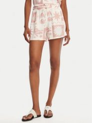 Banana Moon Szorty materiałowe William Floreal MHW03 Różowy Loose Fit. Czerwone szorty damskie Banana Moon, bez wzorów, z materiału. Za 219.99 zł.