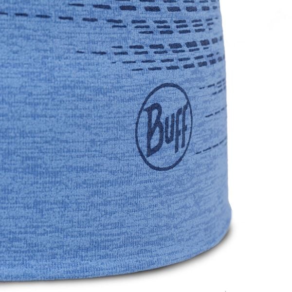 Czapka BUFF DRYFLX BEANIE SOLID WASHED. Niebieskie czapki damskie Buff, bez wzorów, z elastanu. Za 129.90 zł.