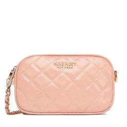 Torebka Nine West. Czerwone listonoszki damskie Nine West, bez wzorów, bez dodatków. Za 149.99 zł.