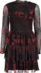 Desigual DESIGUAL CZARNA KRÓTKA SUKIENKA DAMSKA S. Czarne sukienki damskie Desigual, s, bez wzorów, sportowe, bez kołnierzyka, bez ramiączek, mini, sportowe. Za 303.20 zł.