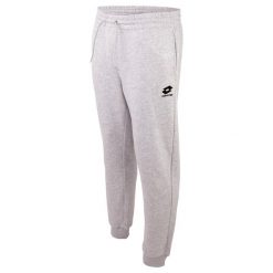 Spodnie męskie sportowe Lotto MEN. Szare buty sportowe męskie Lotto, m, bez wzorów, na fitness i siłownię. Za 129.00 zł.