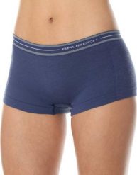 Brubeck BX10860 Bokserki damskie ACTIVE WOOL jeansowy S. Bielizna sportowa damska Brubeck, s, bez wzorów, z jeansu. Za 72.98 zł.