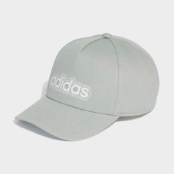 Czapka z daszkiem ADIDAS fitness. Szare czapki damskie Adidas, bez wzorów, z bawełny, eleganckie. Za 59.99 zł.