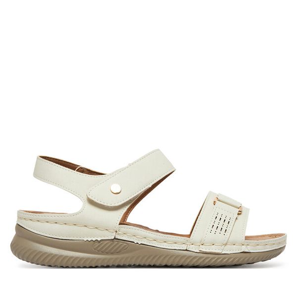 Sandały Clara Barson. Sandały damskie Clara Barson, bez wzorów, bez obcasa, na płaskiej podeszwie, bez zapięcia. Za 99.99 zł.