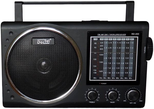 Radio Dartel czarne (RD-200). Czarne radia Dartel. Za 88.97 zł.