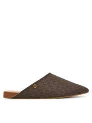 MICHAEL Michael Kors Klapki Cady 40T6CDFP1B Brązowy. Brązowe klapki damskie MICHAEL Michael Kors, bez wzorów, ze skóry, bez obcasa, bez zapięcia. Za 699.99 zł.