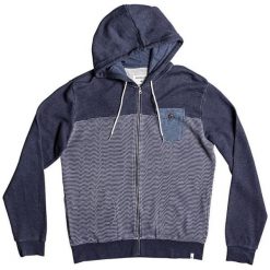 Quiksilver Bluza Mahataozip Navy Blazer Heather EQYFT03685-BYJH (rozmiar M). Brązowe bluzy męskie Quiksilver, m, bez wzorów, sportowe, bez ramiączek, bez kaptura. W wyprzedaży za 165.00 zł.