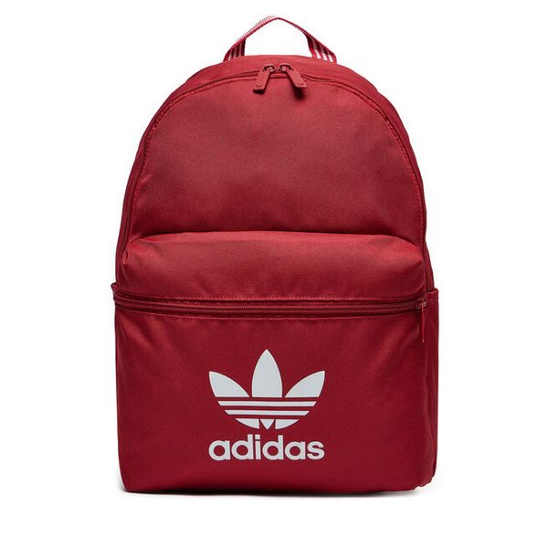 Plecak adidas. Czerwone plecaki męskie Adidas, bez wzorów, sportowe. Za 109.99 zł.