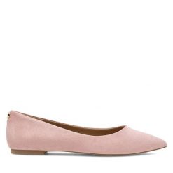 Baleriny Nine West. Czerwone balerinki damskie Nine West, bez wzorów, bez obcasa, bez zapięcia. Za 139.99 zł.