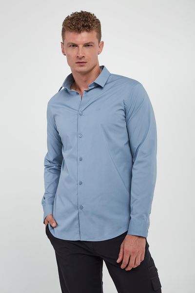 Koszula męska popelinowa ARMANI EXCHANGE. Koszule męskie Armani Exchange, m, bez wzorów, bez kołnierzyka, bez ramiączek. Za 349.00 zł.