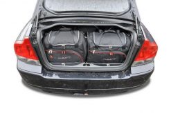 Torby Do Bagażnika Volvo S60 2000-2010 5Szt Kjust. Czarne torby podróżne damskie KJUST, bez wzorów, z kauczuku. Za 1,541.00 zł.