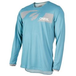 Koszulka rowerowa mtb męska O'Neal FR Hybrid. Niebieskie bluzy męskie O'NEAL, m, bez wzorów, sportowe, bez ramiączek, bez kaptura. Za 249.00 zł.