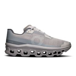 ON CLOUDMONSTER Void Alloy | Glacier Buty męskie do biegania. Szare buty sportowe męskie On, bez wzorów, z materiału, bez zapięcia, do biegania. W wyprzedaży za 636.75 zł.
