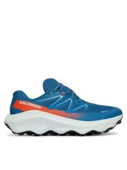 Salomon Buty do biegania Ultra Flow 2 Gtx L47981500 Niebieski. Niebieskie buty sportowe męskie Salomon, bez wzorów, z materiału, bez zapięcia, do biegania. Za 639.99 zł.