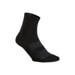 Skarpetki do chodzenia/nordic walking WS 100 Mid czarne 3 pary. Czarne skarpetki damskie NEWFEEL, bez wzorów, z bawełny. Za 19.99 zł.