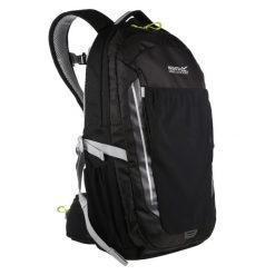 Plecak turystyczny 30L unisex Regatta Britedale LED. Czarne plecaki męskie Regatta, bez wzorów, z tkaniny, biznesowe. Za 275.49 zł.