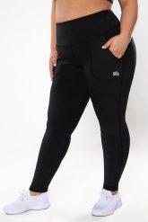Legginsy fitness damskie Rough Radical Cosy Plus size. Niebieskie legginsy damskie ROUGH RADICAL, bez wzorów, z dzianiny. Za 159.90 zł.