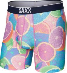 SAXX Bokserki męskie SAXX Volt Cytrusy SolarCitrus S. Bokserki męskie Saxx, bez wzorów. Za 110.49 zł.