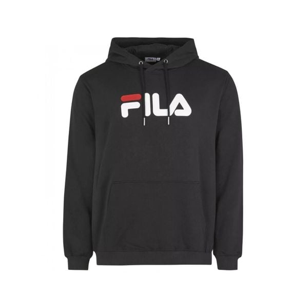 Bluza z kapturem Fila Barumini. Czarne bluzy męskie Fila, m, bez wzorów, z bawełny, bez ramiączek, z kapturem. Za 139.99 zł.