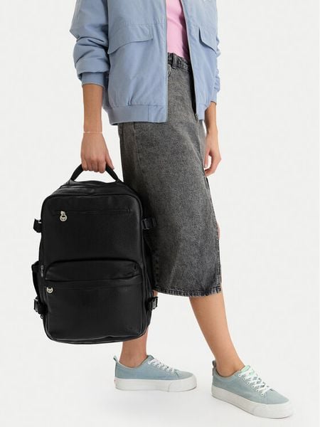 Roxy Plecak podróżny CEOWB-ROXY-KL-004-09 Czarny. Czarne plecaki damskie Roxy, bez wzorów, z materiału. Za 249.99 zł.