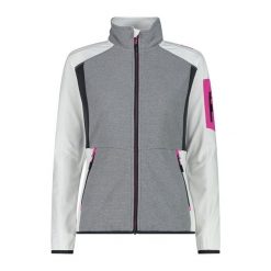 Bluza damska turystyczna CMP 34H3036. Białe bluzy damskie CMP, xs, bez wzorów, z polaru, sportowe, bez ramiączek, bez kaptura. Za 333.75 zł.