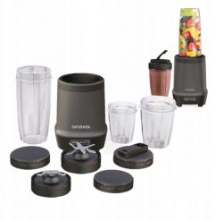 Orava smoothie mixér s 3 nádobami, 1000 W, 2 druhy nerezových nožů. Blendery Orava. Za 176.95 zł.