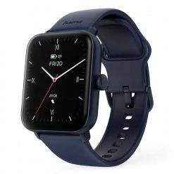 SMARTWATCH Zegarek Sportowy Hama Fit Watch 6010 GPS Prostokątny Niebieski. Niebieskie, cyfrowe zegarki męskie Hama, z aplikacjami, z materiału, plastikowe. Za 290.80 zł.