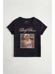 Guess T-Shirt W6BI51 K6658 Czarny Regular Fit. Czarne t-shirty damskie Guess, xl, z aplikacjami, z bawełny, bez kołnierzyka, bez ramiączek. Za 234.99 zł.