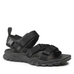 Sandały Timberland. Czarne sandały męskie Timberland, bez wzorów, bez zapięcia. Za 279.99 zł.