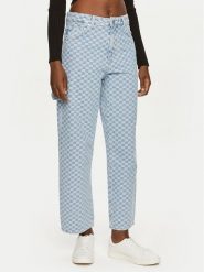 Hugo Jeansy Getara_B 50517284 Niebieski Baggy Fit. Niebieskie jeansy damskie Hugo, bez wzorów, z bawełny. Za 319.99 zł.