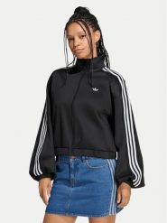 Adidas Bluza Lace Oversized Archive Track Top LG4279 Czarny Regular Fit. Czarne bluzy damskie Adidas, m, bez wzorów, z bawełny, bez ramiączek, bez kaptura. Za 399.99 zł.