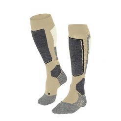 Skarpetki damskie Falke Intermediate. Białe skarpetki damskie Falke, bez wzorów, z materiału. Za 188.50 zł.