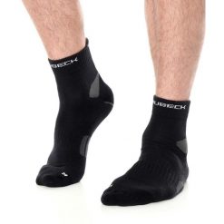 Skarpety męskie Brubeck Multifunctional. Szare skarpety męskie Brubeck, bez wzorów, z bawełny. Za 39.99 zł.