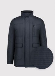 PAKO LORENTE – Kurtka w kolorze granatowym. Kurtki męskie Pako Lorente, na zimę, m, bez wzorów, z poliesteru, bez kaptura. Za 379.99 zł.