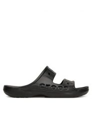 Crocs Klapki BAYA SANDAL 207627-001 Czarny. Czarne klapki męskie Crocs, bez wzorów, z tworzywa sztucznego, bez zapięcia. Za 149.99 zł.