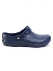 Crocs Klapki Bistro 10075 Granatowy. Niebieskie klapki męskie Crocs, bez wzorów, z tworzywa sztucznego, bez zapięcia. Za 199.99 zł.
